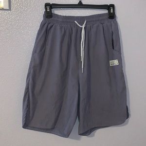 Romwe grey super soft casual pull on shorts